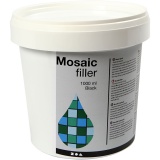 Mosaikfliesen-Fugenmasse, Schwarz, 1000 ml/ 1 Eimer