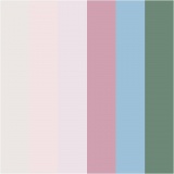 Glitter-/Pailletten-Sortiment, Pastellfarben, 6x5 g/ 1 Pck