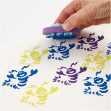 Moosgummi-Stempel, Zoo, D 7,5 cm, Dicke 2,5 cm, 6 Stk/ 1 Pck