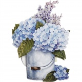 3D-Découpage-Motive, Blumen, Blatt 21x30 cm, 4 Bl./ 1 Pck