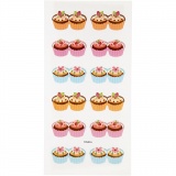 Index Sticker, Blatt 7,5x15 cm, 10 Pck/ 1 Pck