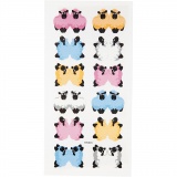 Index Sticker, Blatt 7,5x15 cm, 10 Pck/ 1 Pck