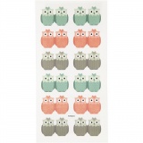 Index Sticker, Blatt 7,5x15 cm, 10 Pck/ 1 Pck