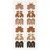 Index Sticker, Blatt 7,5x15 cm, 10 Pck/ 1 Pck