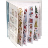 Stickerbuch, Weihnachten, Blatt 15x16,5 cm, 12 Bl./ 1 Pck