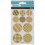 Sticker, Tags und Taler, Blatt 10x16 cm, 4 Bl./ 1 Pck