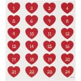 Sticker, Blatt 15x16,5 cm, 1 Bl.