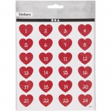 Sticker, Blatt 15x16,5 cm, 1 Bl.