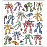 Sticker, Transformers, Blatt 15x16,5 cm, 1 Bl.