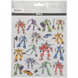 Sticker, Transformers, Blatt 15x16,5 cm, 1 Bl.