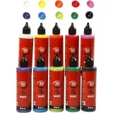 3D Liner, Deckend, Sortierte Farben, 1000 ml, 10x100 ml/ 1 Pck