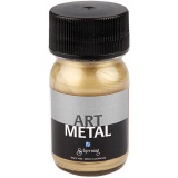 Art Metal Farbe, Hellgold, 30 ml/ 1 Fl.