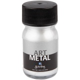 Art Metal Farbe, Silber, 30 ml/ 1 Fl.