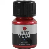 Art Metal Farbe, Lava-Rot(5112), 30 ml/ 1 Fl.
