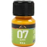 A-Color Glas-/Porzellanfarbe, Gelb, 30 ml/ 1 Fl.