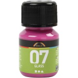 A-Color Glas-/Porzellanfarbe, Pink, 30 ml/ 1 Fl.