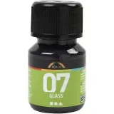 A-Color Glas-/Porzellanfarbe, Schwarz, 30 ml/ 1 Fl.