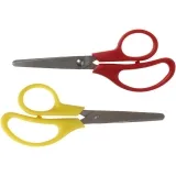 Kinderscheren, L 12,5 cm, Rund, für Rechts- und Linkshänder , 12 Stk/ 1 Pck