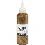 Glitzerkleber, Gold, 118 ml/ 1 Fl.