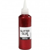 Glitzerkleber, Rot, 118 ml/ 1 Fl.