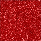 Glitzerkleber, Rot, 25 ml/ 1 Fl.