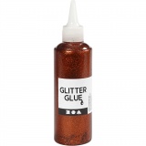 Glitzerkleber, Orange, 118 ml/ 1 Fl.