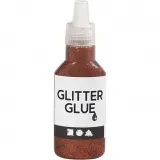 Glitzerkleber, Orange, 25 ml/ 1 Fl.