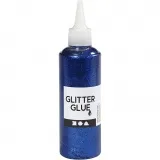 Glitzerkleber, Dunkelblau, 118 ml/ 1 Fl.