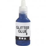 Glitzerkleber, Dunkelblau, 25 ml/ 1 Fl.