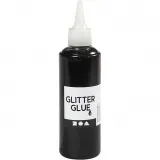Glitzerkleber, Schwarz, 118 ml/ 1 Fl.