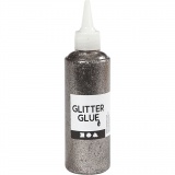Glitzerkleber, Silber, 118 ml/ 1 Fl.