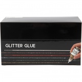 Glitzerkleber, 36x25 ml/ 1 Pck