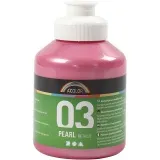 Metallic-Acrylfarbe, Metallic, Rosa, 500 ml/ 1 Fl.