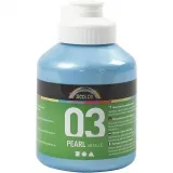Metallic-Acrylfarbe, Metallic, Hellblau, 500 ml/ 1 Fl.