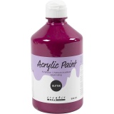 Glitter-Acrylfarbe, Sortierte Farben, 6x500 ml/ 1 Pck