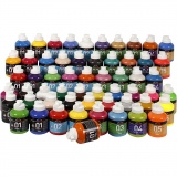 A-Color Acrylfarbe, Sortierte Farben, 57x500 ml/ 1 Pck