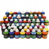 A-Color Acrylfarbe, Sortierte Farben, 57x500 ml/ 1 Pck
