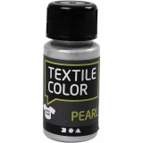 Textilfarbe, Perlmutt, Silber, 50 ml/ 1 Fl.