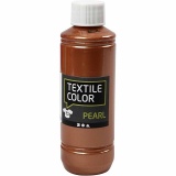 Textilfarbe, Perlmutt, Kupfer, 250 ml/ 1 Fl.