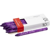 CARAN D’ACHE Neocolor I - Ölkreide, L 10 cm, Dicke 8,5 mm, Lila (110), 10 Stk/ 1 Pck