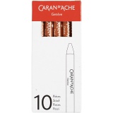 CARAN D’ACHE Neocolor I - Ölkreide, L 10 cm, Dicke 8,5 mm, Russet (065), 10 Stk/ 1 Pck