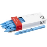 CARAN D’ACHE Neocolor I - Ölkreide, L 10 cm, Dicke 8,5 mm, Hellblau (161), 10 Stk/ 1 Pck