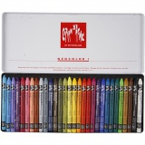 CARAN D’ACHE Neocolor I - Ölkreide, L 10 cm, Dicke 8,5 mm, Sortierte Farben, 30 Stk/ 1 Pck