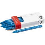 CARAN D’ACHE Neocolor I - Ölkreide, L 10 cm, Dicke 8,5 mm, Koblatblau (160), 10 Stk/ 1 Pck