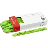 CARAN D’ACHE Neocolor I - Ölkreide, L 10 cm, Dicke 8,5 mm, Hellgrün (230), 10 Stk/ 1 Pck