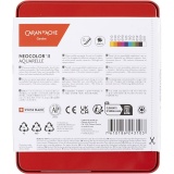 CARAN D’ACHE Neocolor II, L 10 cm, Dicke 8,5 mm, Sortierte Farben, 10 Stk/ 1 Pck