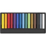 CARAN D’ACHE Neocolor II, Junior, L 5 cm, Dicke 8,5 mm, Sortierte Farben, 15 Stk/ 1 Pck