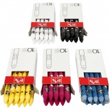 CARAN D’ACHE Neocolor II, L 10 cm, Dicke 8,5 mm, Sortierte Farben, 5x10 Stk/ 1 Pck
