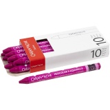 CARAN D’ACHE Neocolor II, L 10 cm, Dicke 8,5 mm, Purpur (090), 10 Stk/ 1 Pck