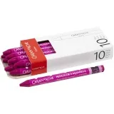 CARAN D’ACHE Neocolor II, L 10 cm, Dicke 8,5 mm, Purpur (090), 10 Stk/ 1 Pck